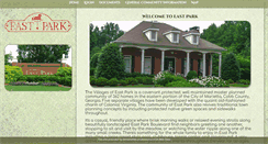 Desktop Screenshot of eastparkhoa.com